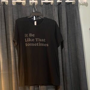 Bella Canvas Black Short Sleeve Tee